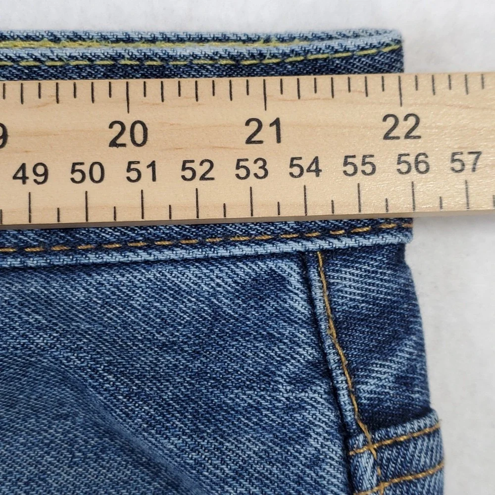 Levi's 505 Regular Fit Jeans Mens 44x34‎ Blue Straight Leg Denim Classic